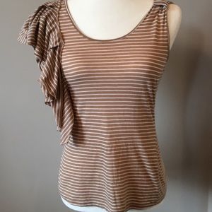 ESLEY Ruffled Tank Top
